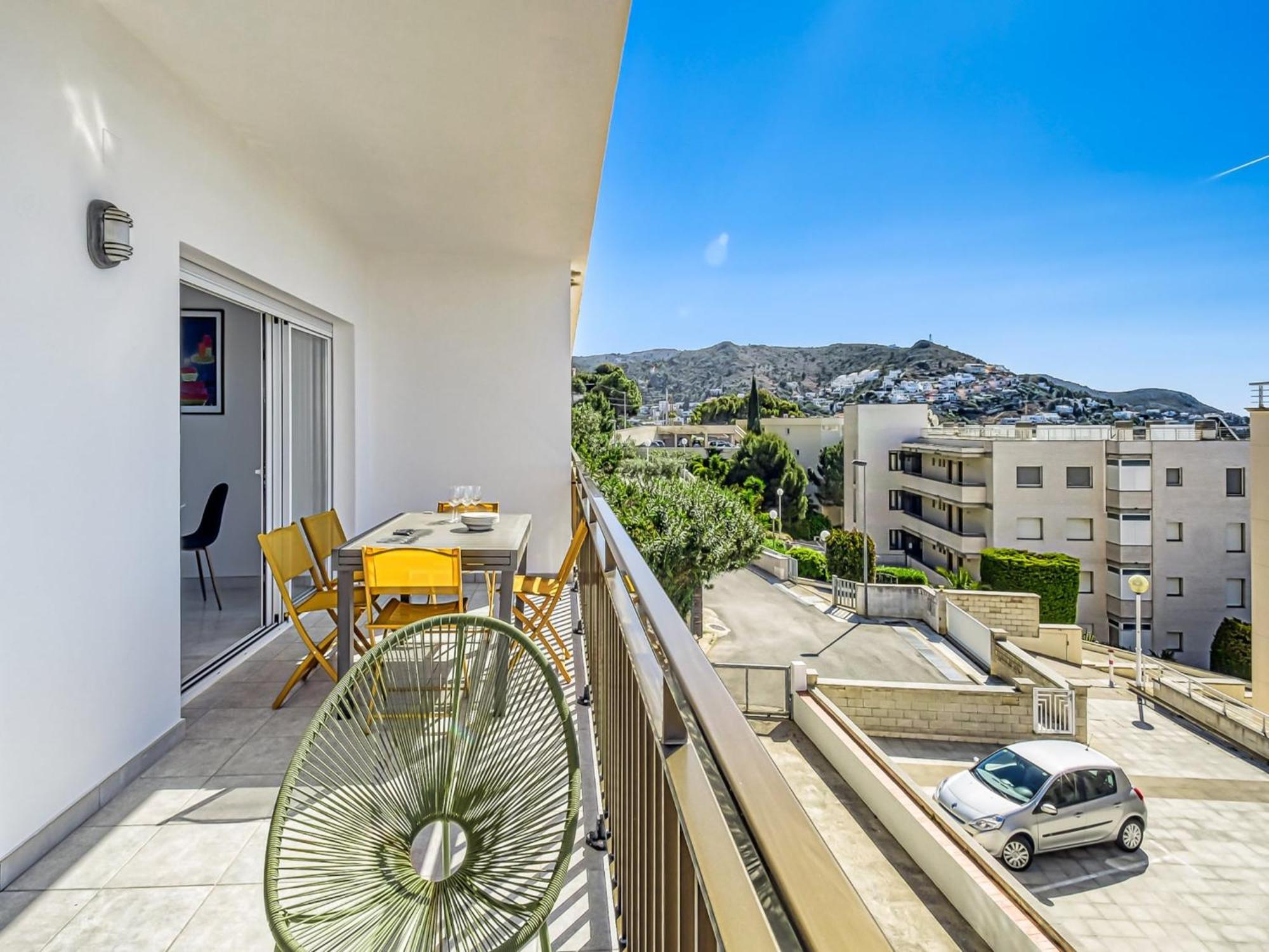 Apartamento Pretty With Balcony Rosas